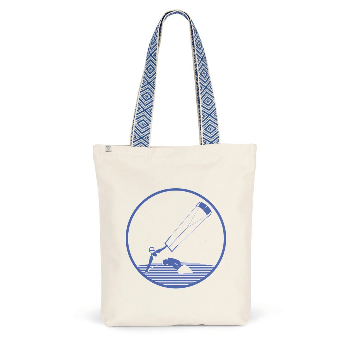 Tote bag Ethnique - Coton recyclé - Kitesurf W