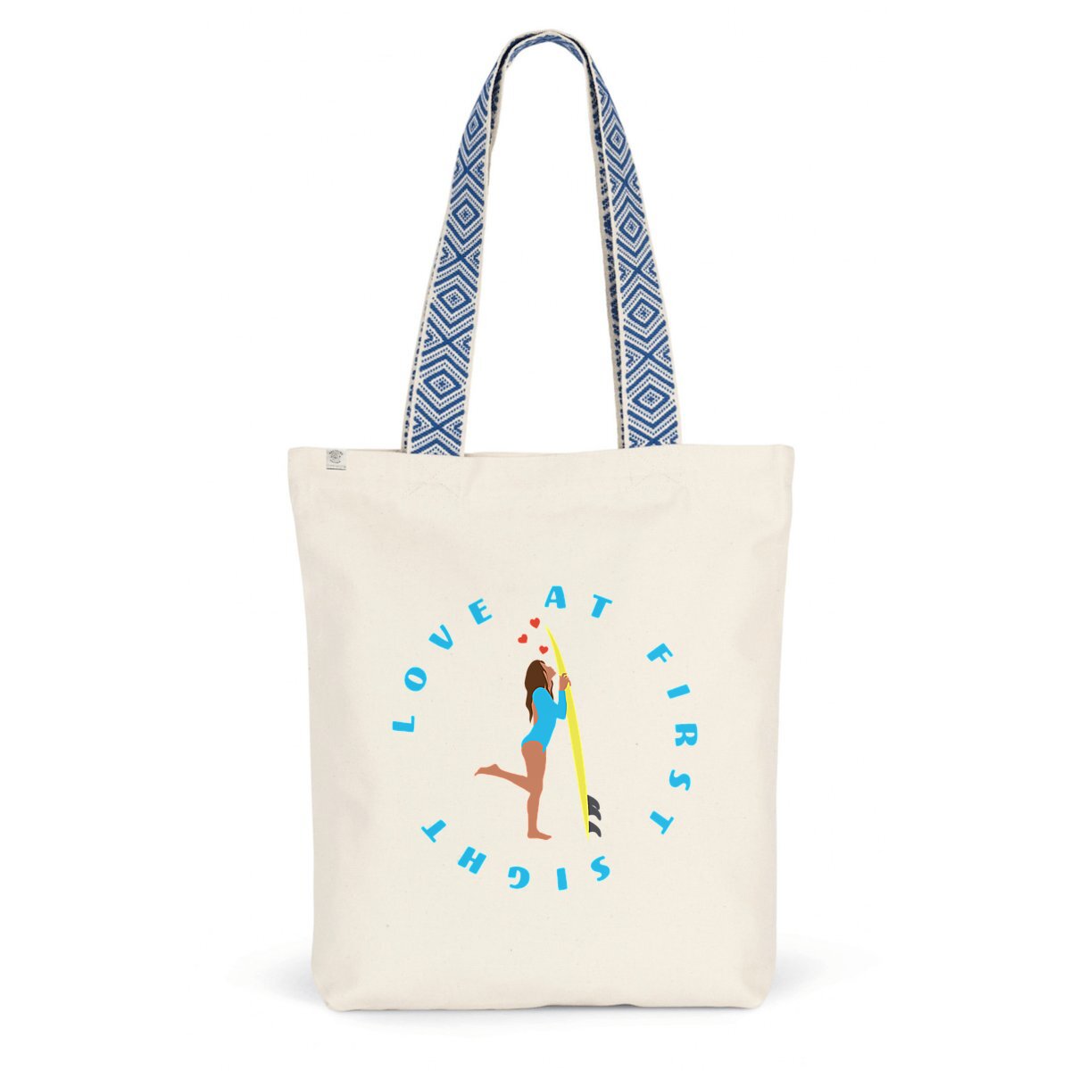 Tote bag Ethnique - Coton recyclé - Love at first sight