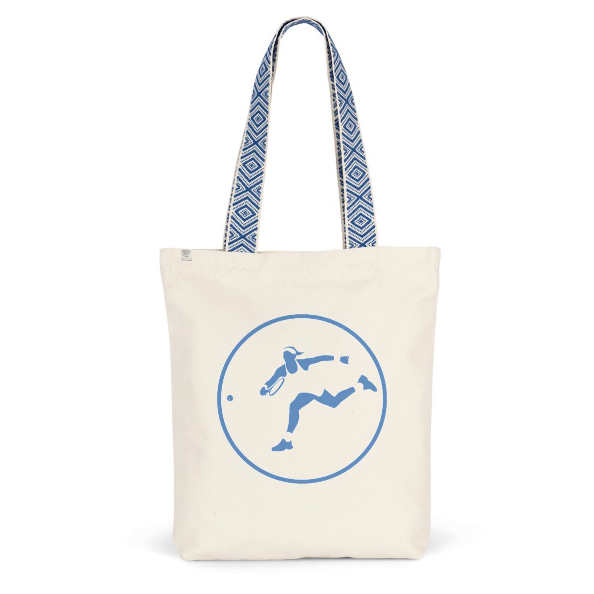 Tote bag Ethnique - Coton recyclé - Tennis W
