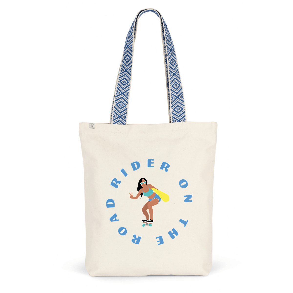 Tote bag Ethnique - Coton recyclé - Rider on the road
