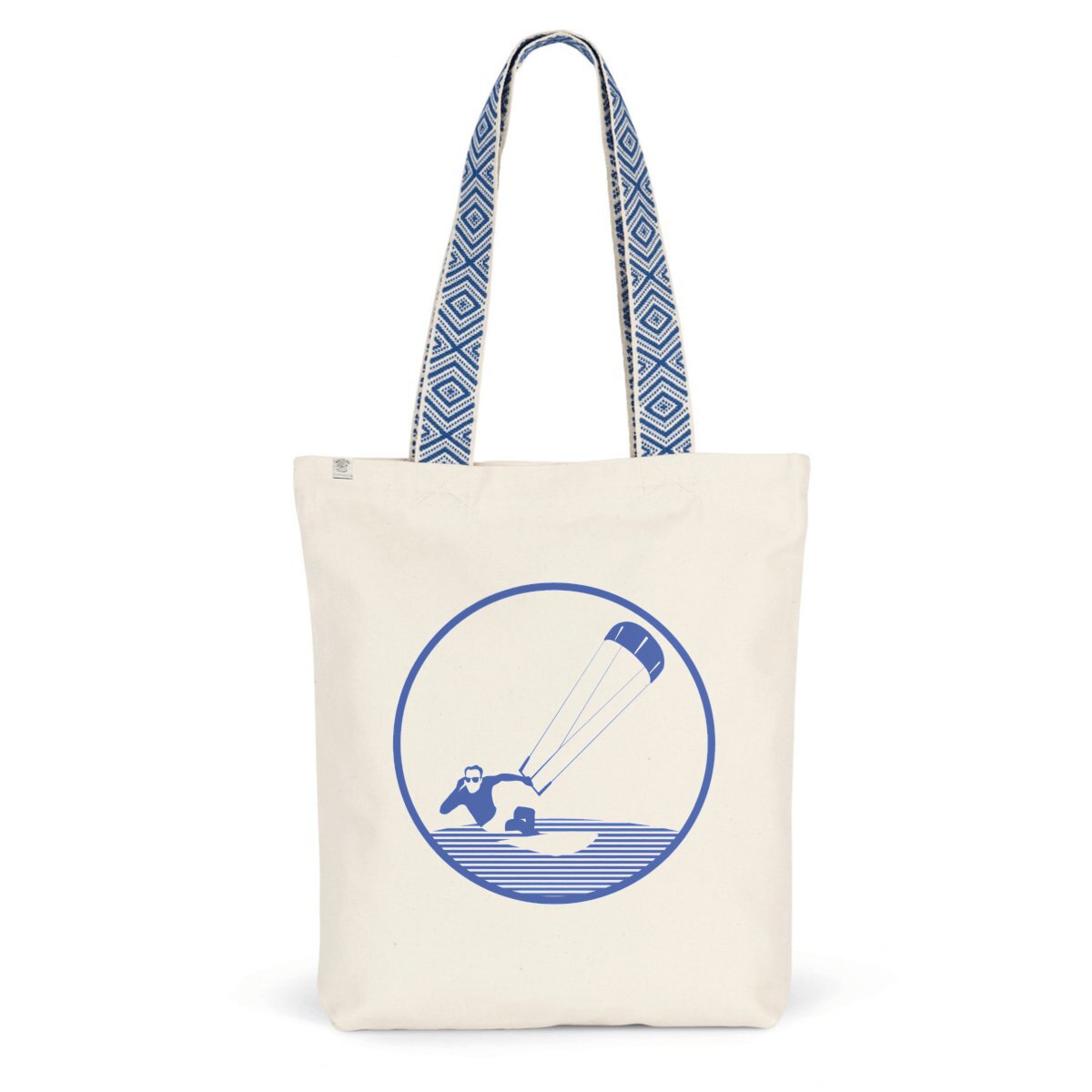 Tote bag Ethnique - Coton recyclé - Kitesurf H