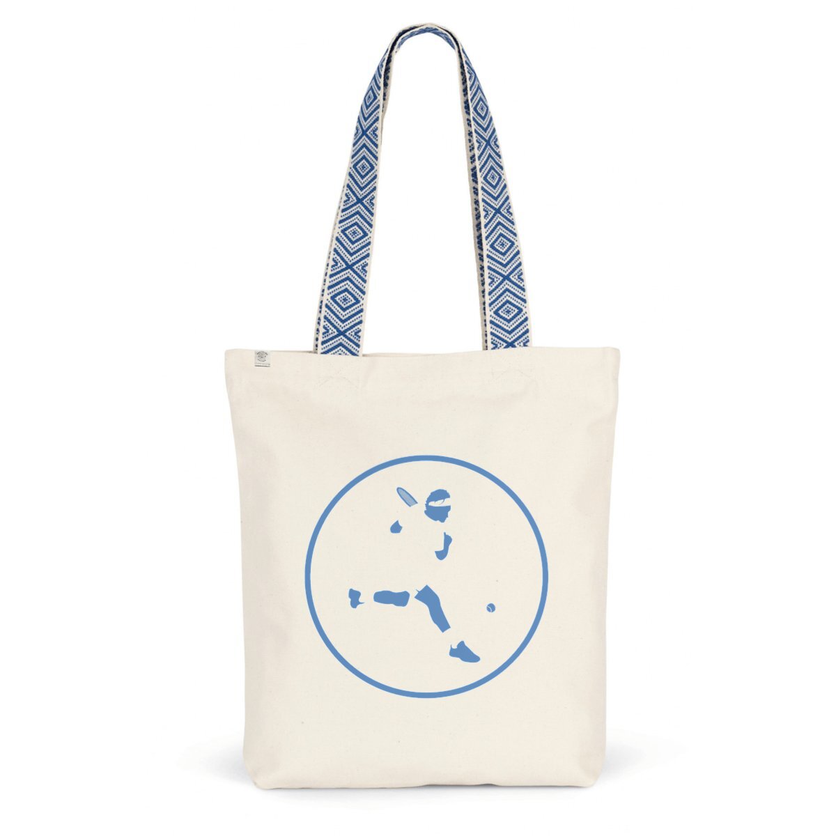 Tote bag Ethnique - Coton recyclé - Tennis H