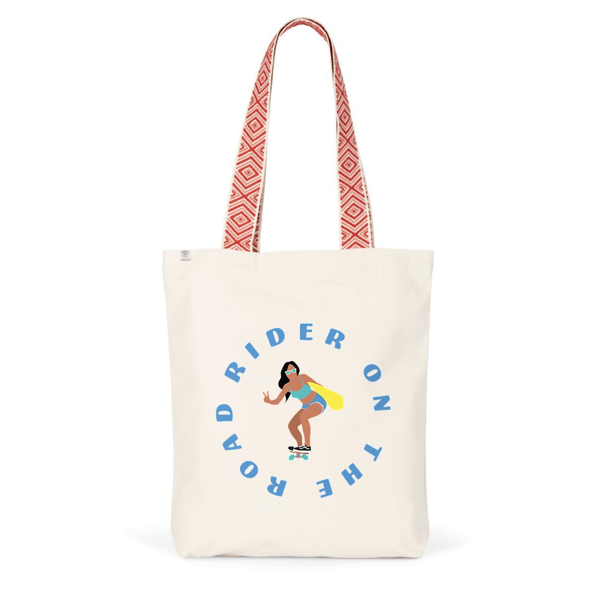 Tote bag Ethnique - Coton recyclé - Rider on the road