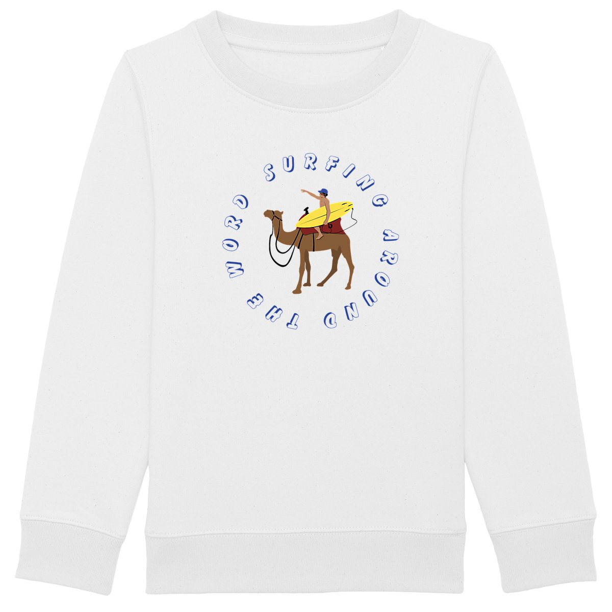 Sweatshirt Enfant - Garçon - Coton Bio - Kitesurf