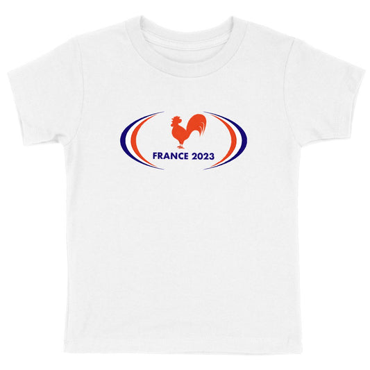 T-shirt Enfant - Garçon - 100% Coton BIO - France 2023