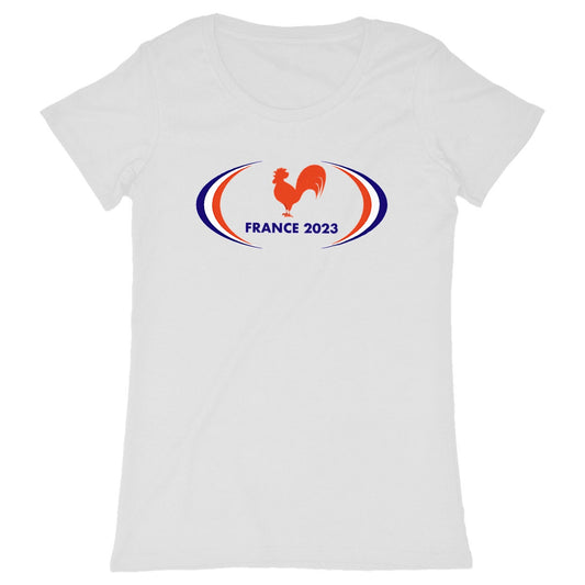T-shirt Femme - Coupe cintrée - 100% Coton BIO - France 2023
