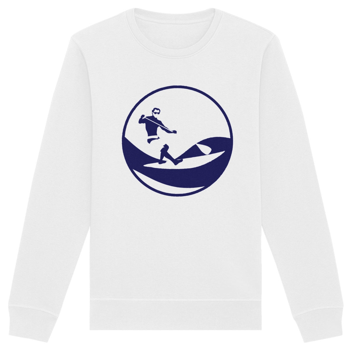 Sweatshirt Homme - Léger - Coton BIO - Stand up paddle H