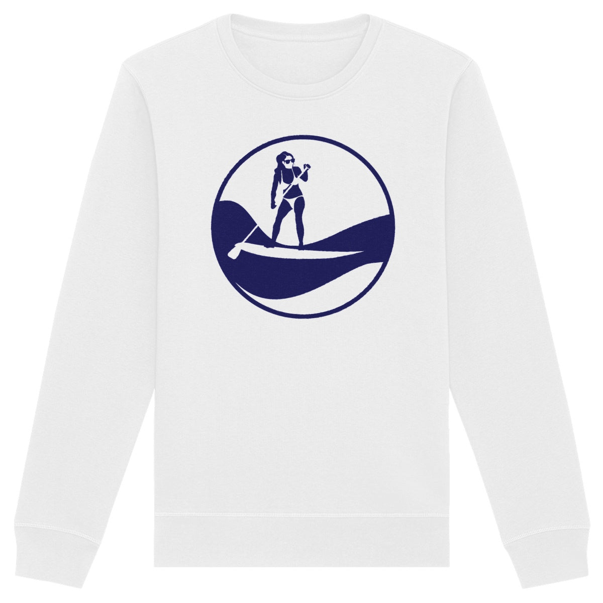 Sweatshirt Femme - Léger - Coton BIO - Stand up paddle W