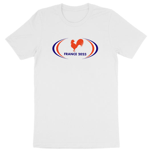 T-shirt Homme - Épais - 100% Coton BIO - France 2023