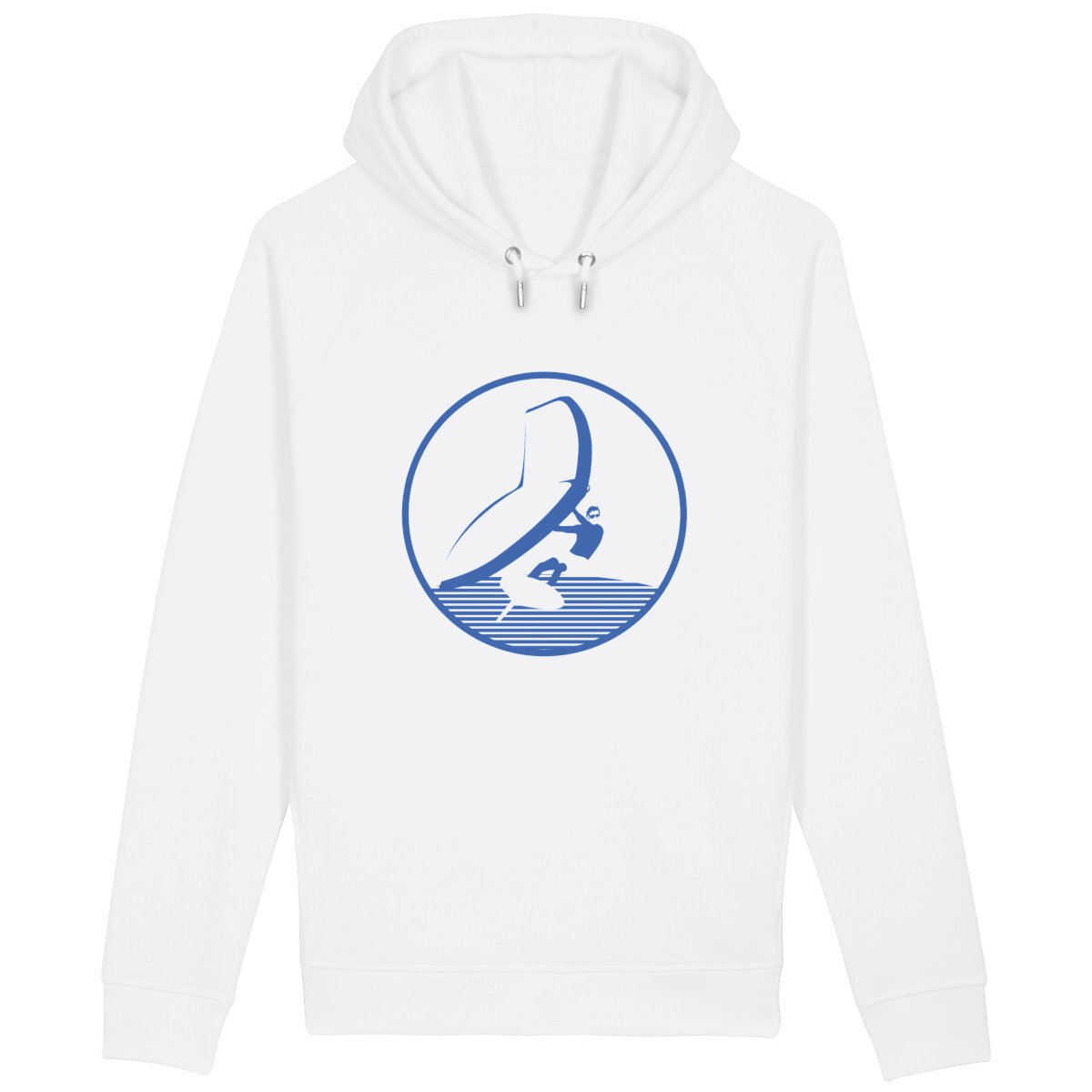 Sweatshirt à capuche Homme - Poches Latérales - Coton BIO - Wingfoil H
