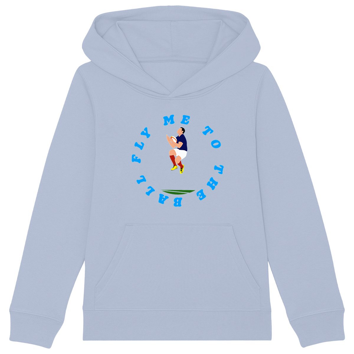 Sweatshirt à capuche Enfant - Garçon - Coton BIO - Fly me to the ball