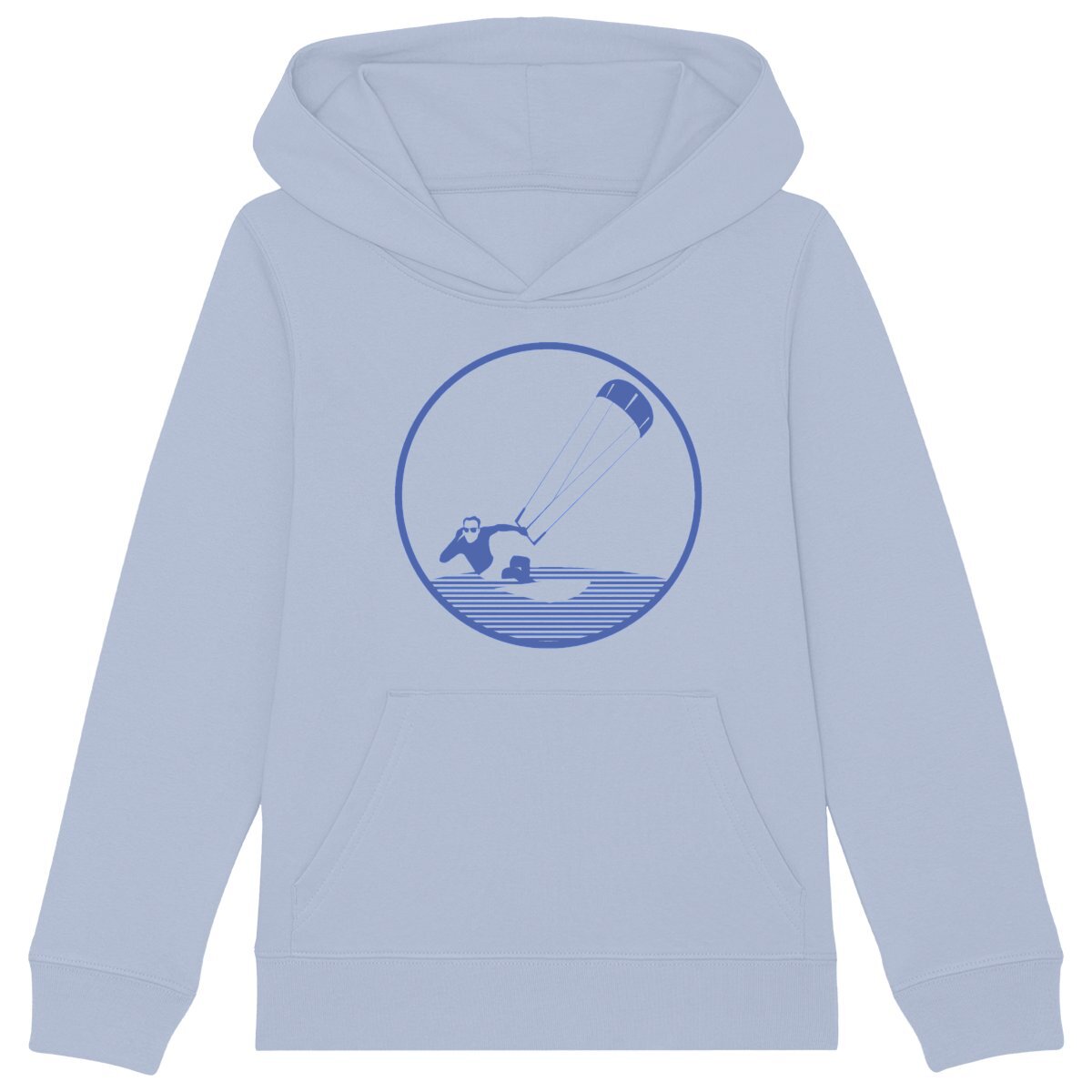 Sweatshirt à capuche Enfant - Garçon - Coton BIO - Kitesurf