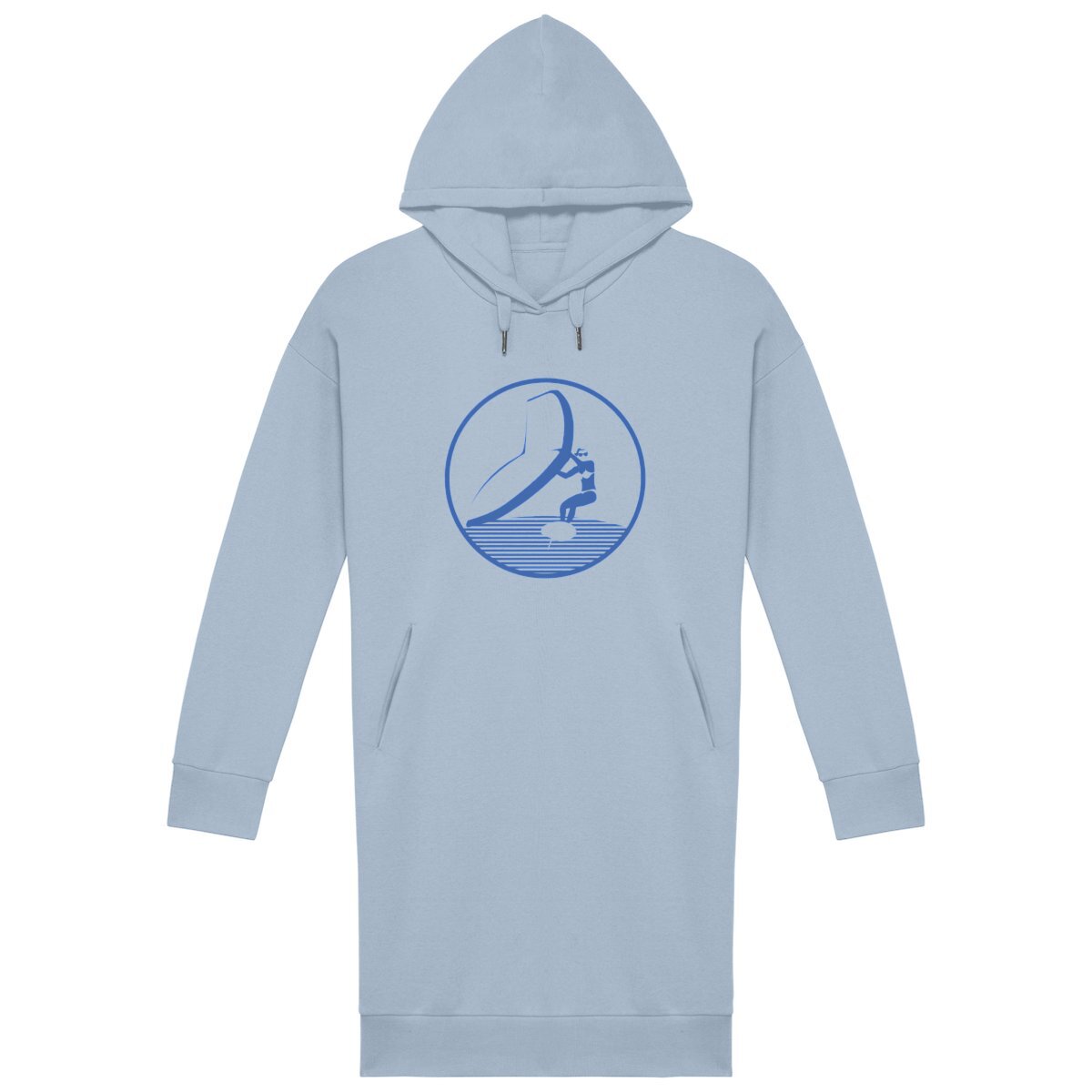 Robe sweatshirt - Coton BIO - Wing foil W