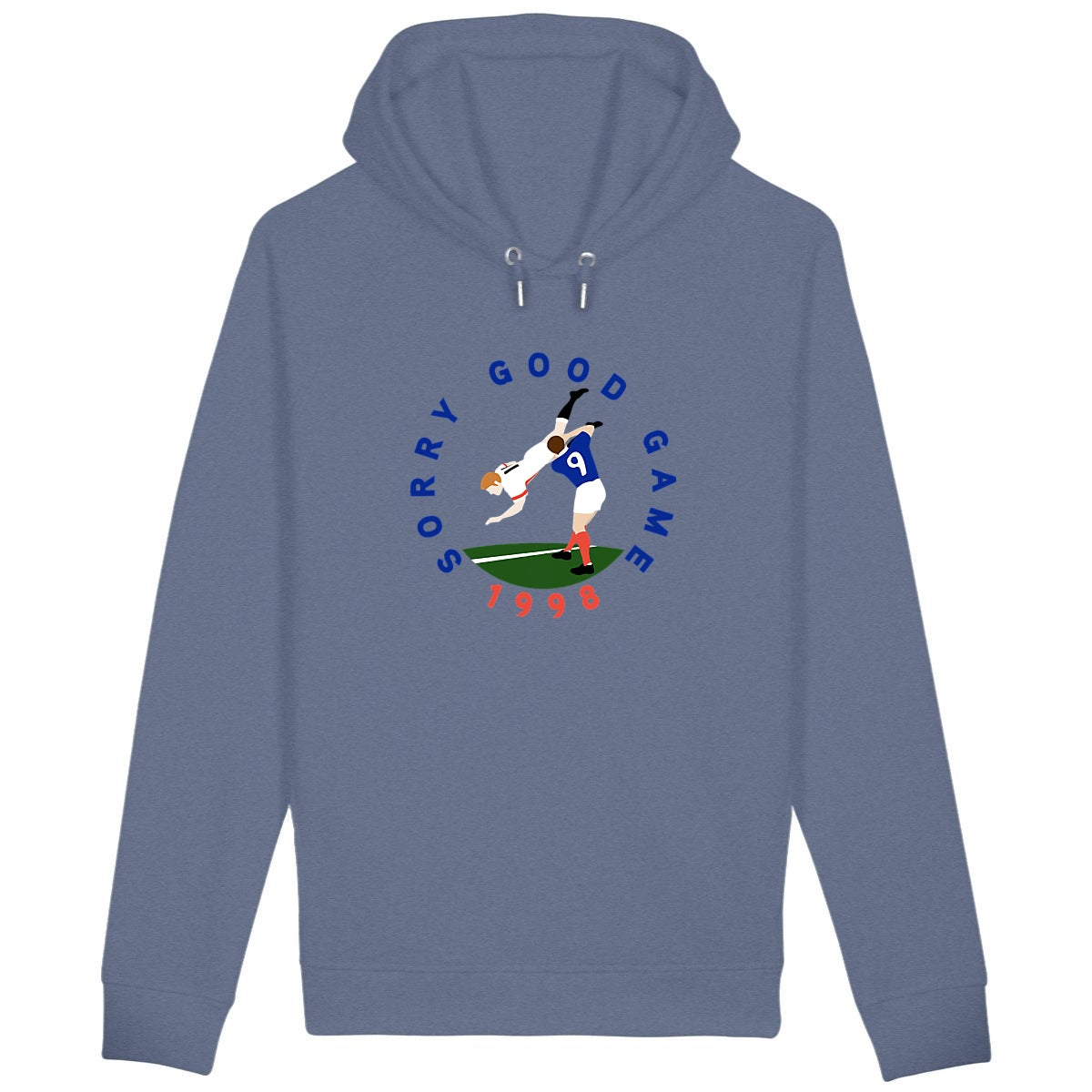 Sweatshirt à capuche Homme - Poches latérales - Coton BIO - Sorry good game