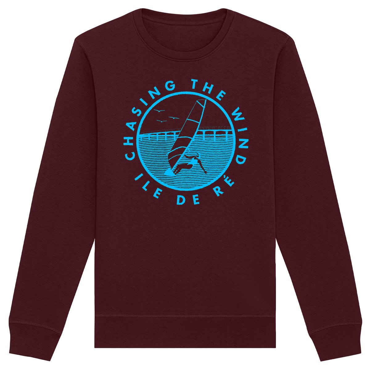 Sweatshirt Femme - Léger - Coton BIO - Chasing the wind planche W