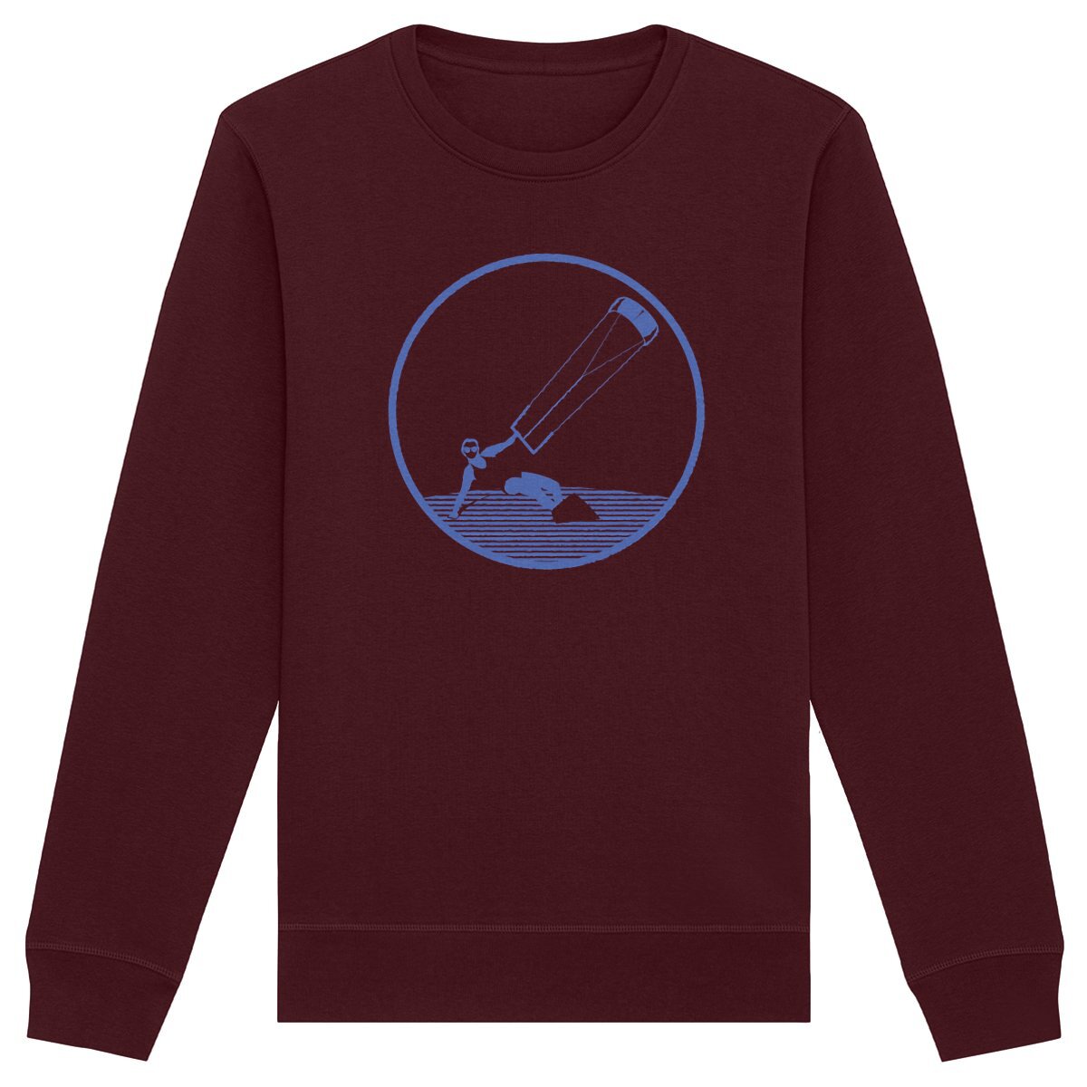 Sweatshirt Femme - Léger - Coton BIO - Kitesurf W