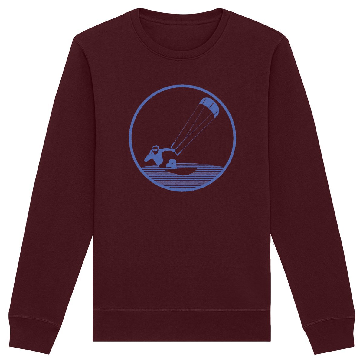 Sweatshirt Homme - Léger - Coton BIO - Kitesurf