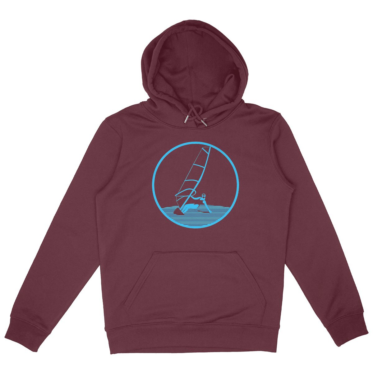 Sweatshirt à capuche Femme - Poche Kangourou - Coton BIO - Funboard W