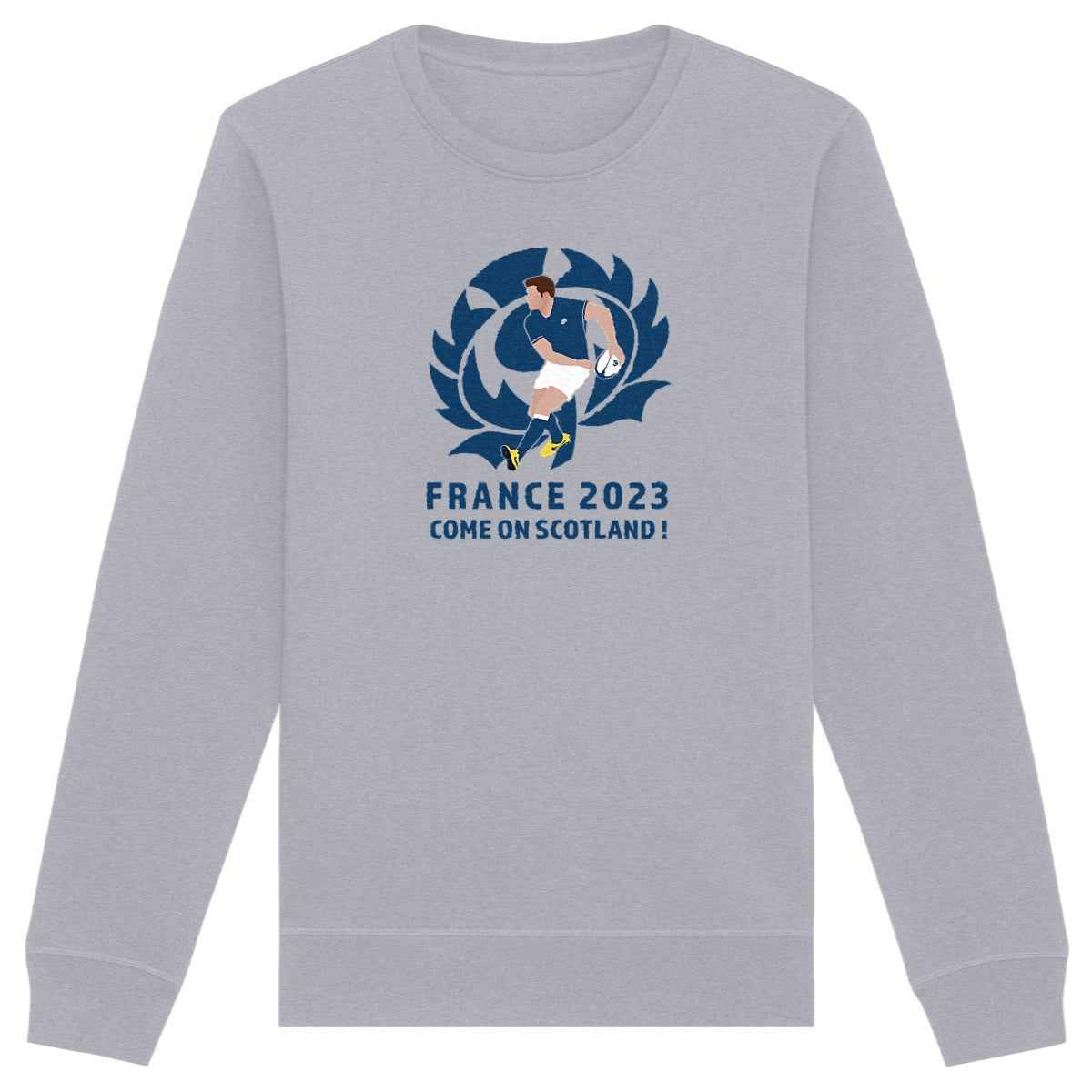 Sweatshirt Homme - Léger - Coton BIO - Ecosse