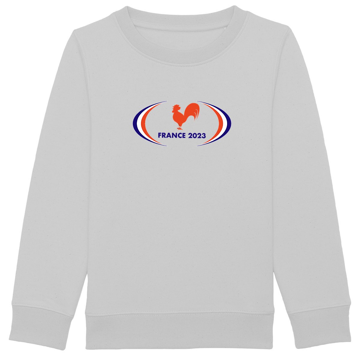 Sweatshirt Enfant - Fille - Épais - Coton BIO - France 2023