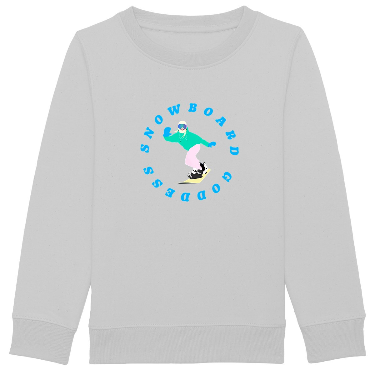 Sweatshirt Enfant - Fille - Épais - Snowboard goddess