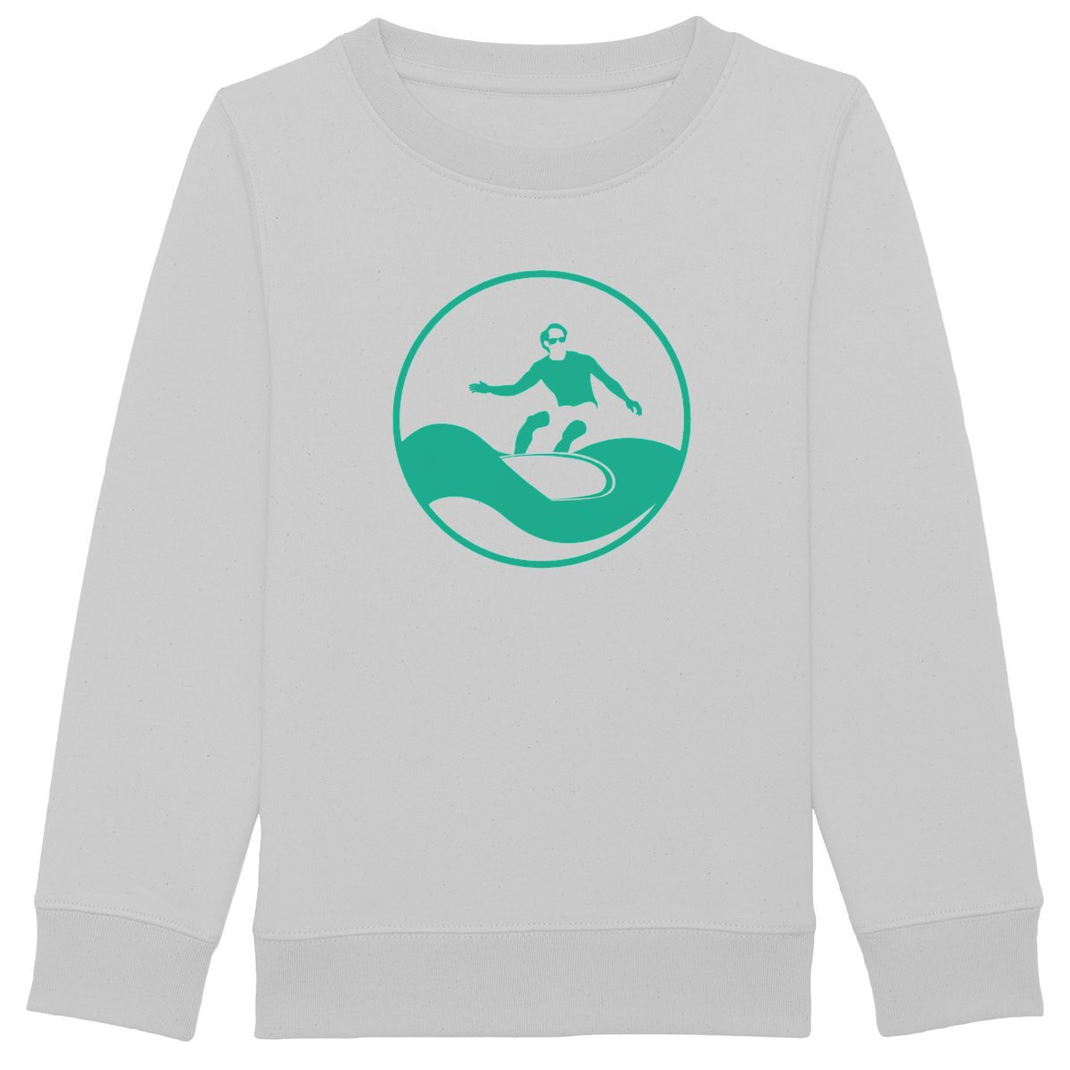Sweatshirt Enfant - Garçon - Épais - Coton BIO - Surf H