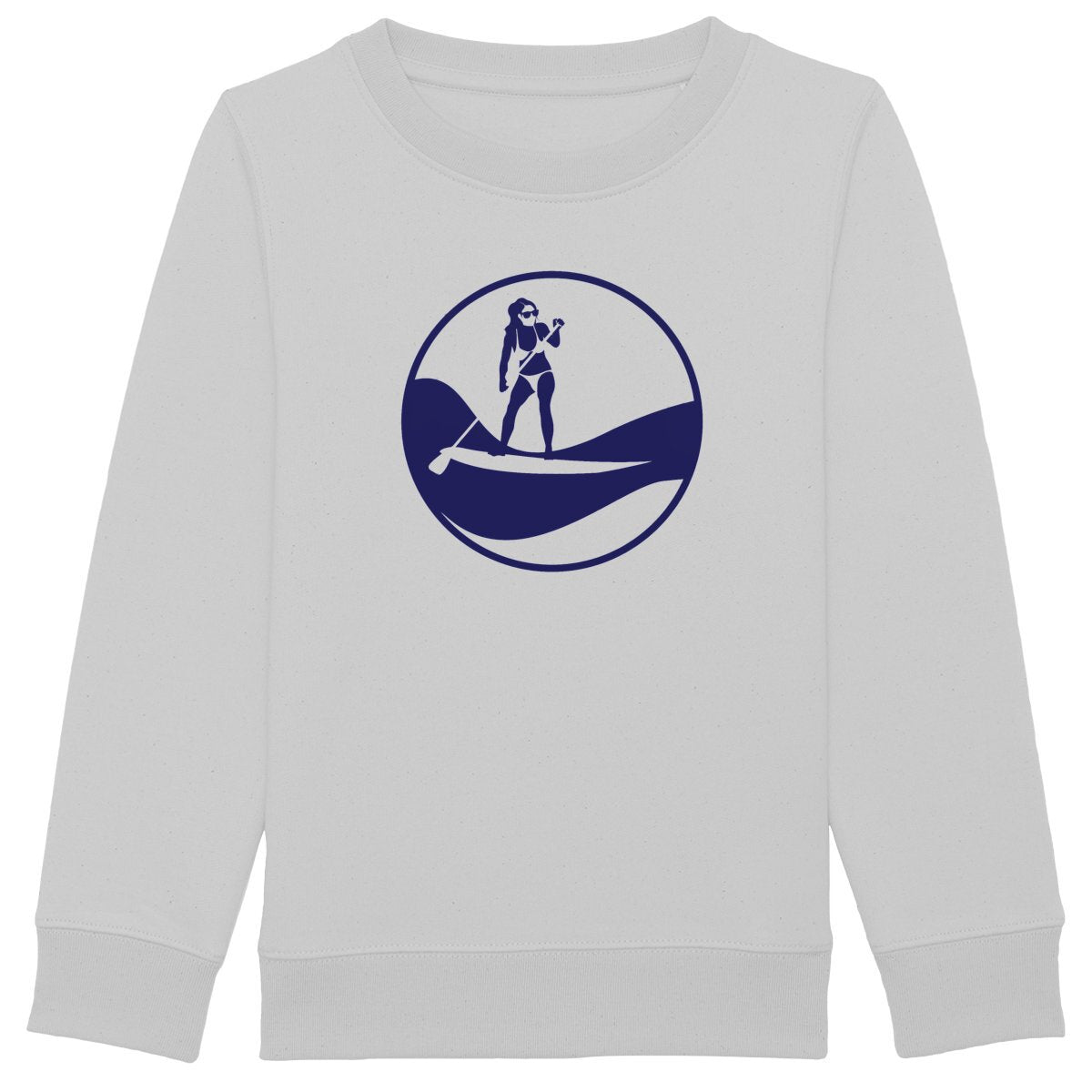 Sweatshirt Enfant - Fille - Épais - Coton bio - Stand Up Paddle W