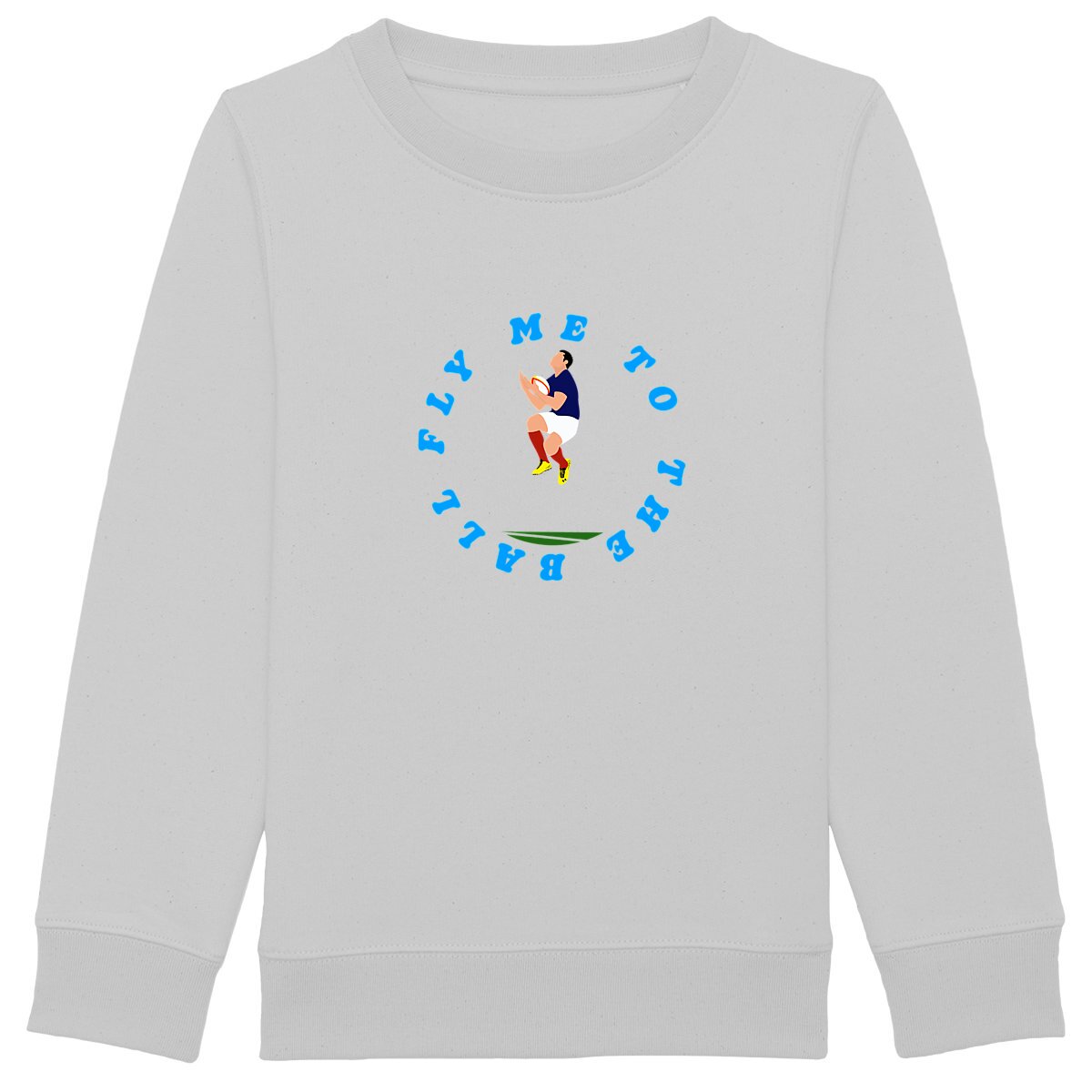 Sweatshirt Enfant - Garçon - Épais - Coton Bio - Fly me to the ball