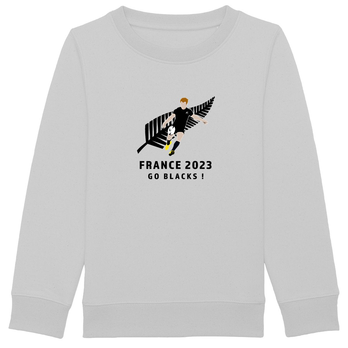 Sweatshirt Enfant - Garçon - Coton BIO - All blacks