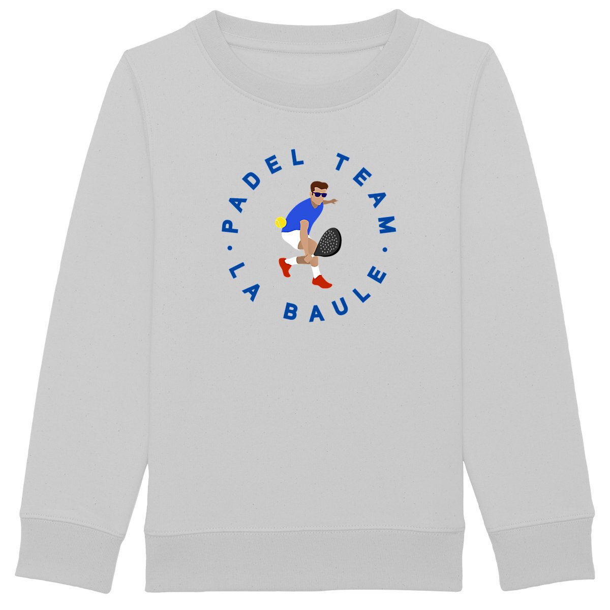 Sweatshirt Enfant - Garçon - Coton BIO - Padel Team La Baule