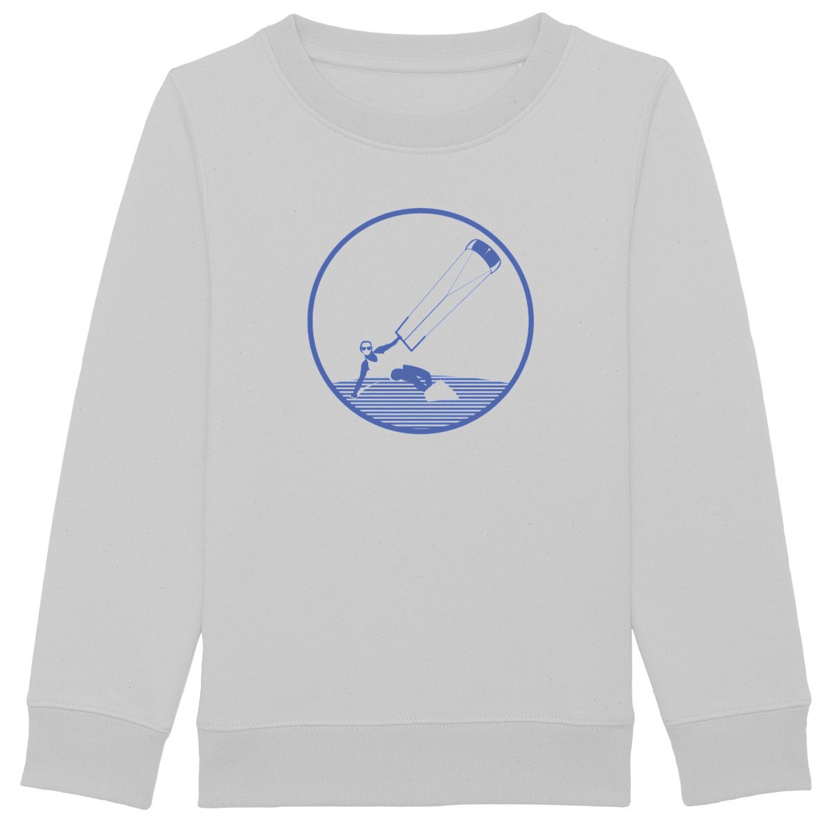 Sweatshirt Enfant - Fille - Épais - Coton BIO - Kitesurf W