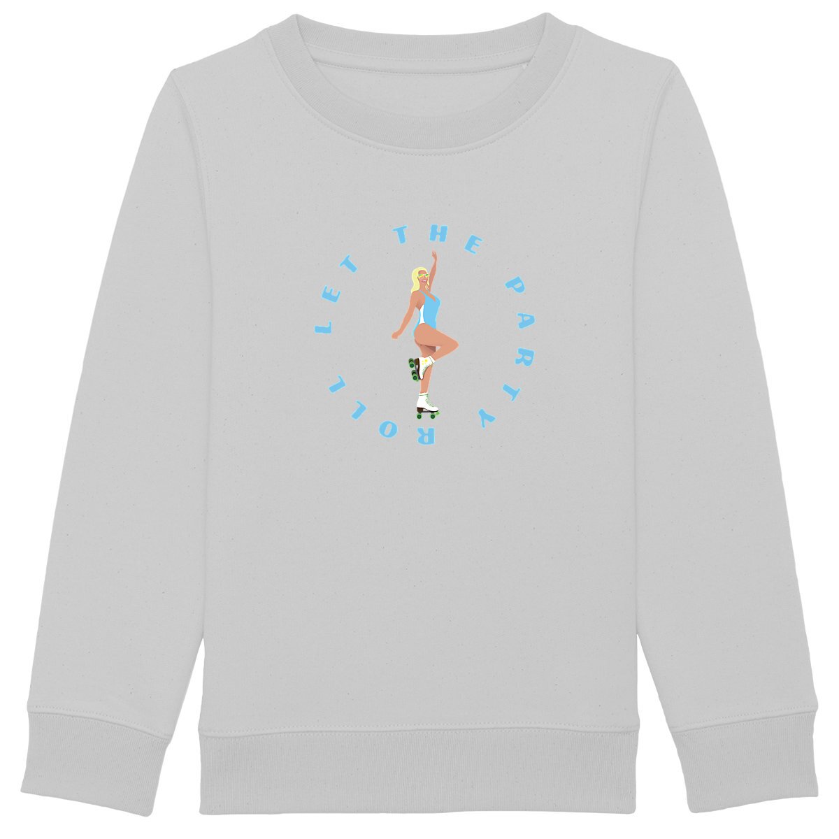 Sweatshirt Enfant - Fille - Épais - Coton BIO - Let the party roll
