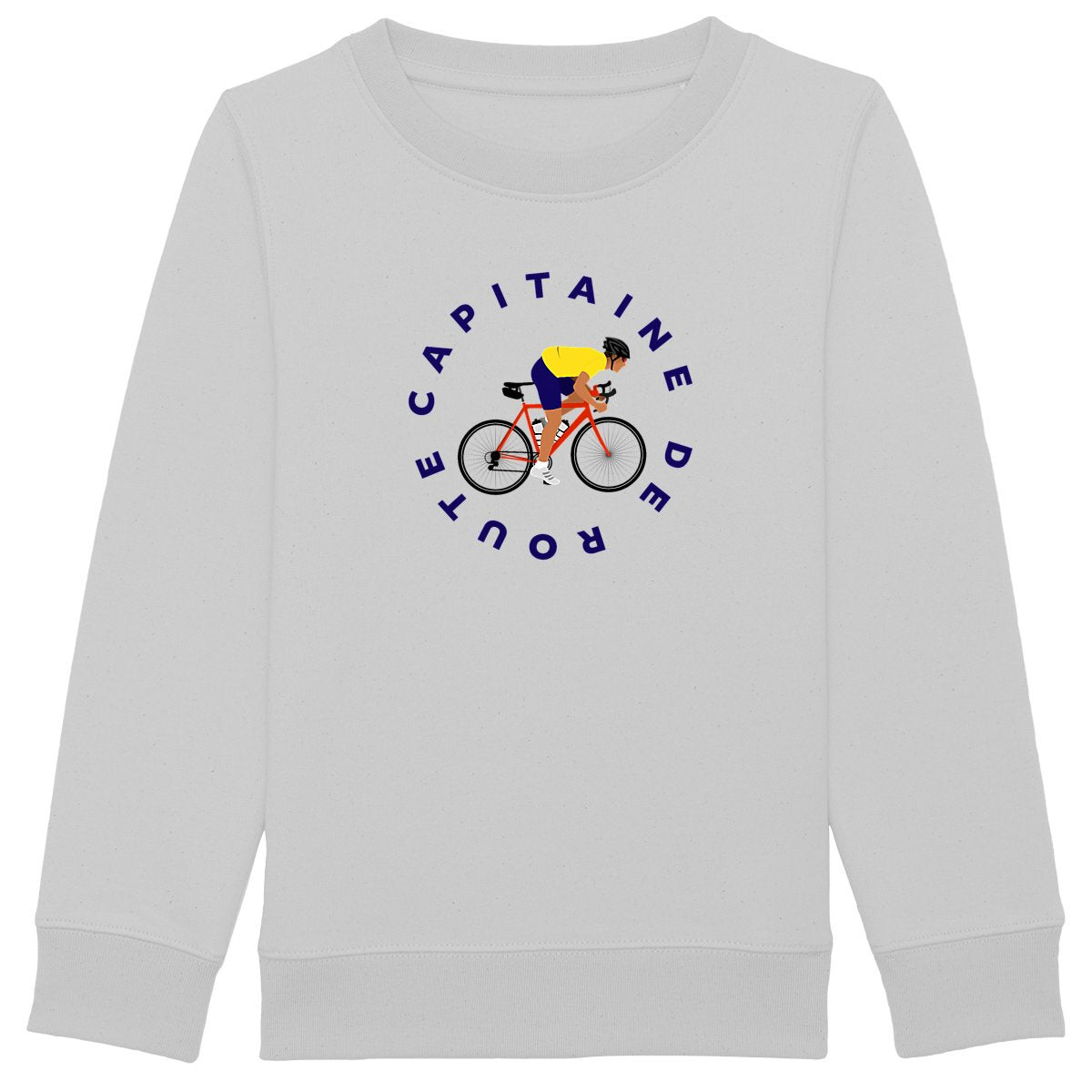 Sweatshirt Enfant - Garçon - Coton BIO - Capitaine de route