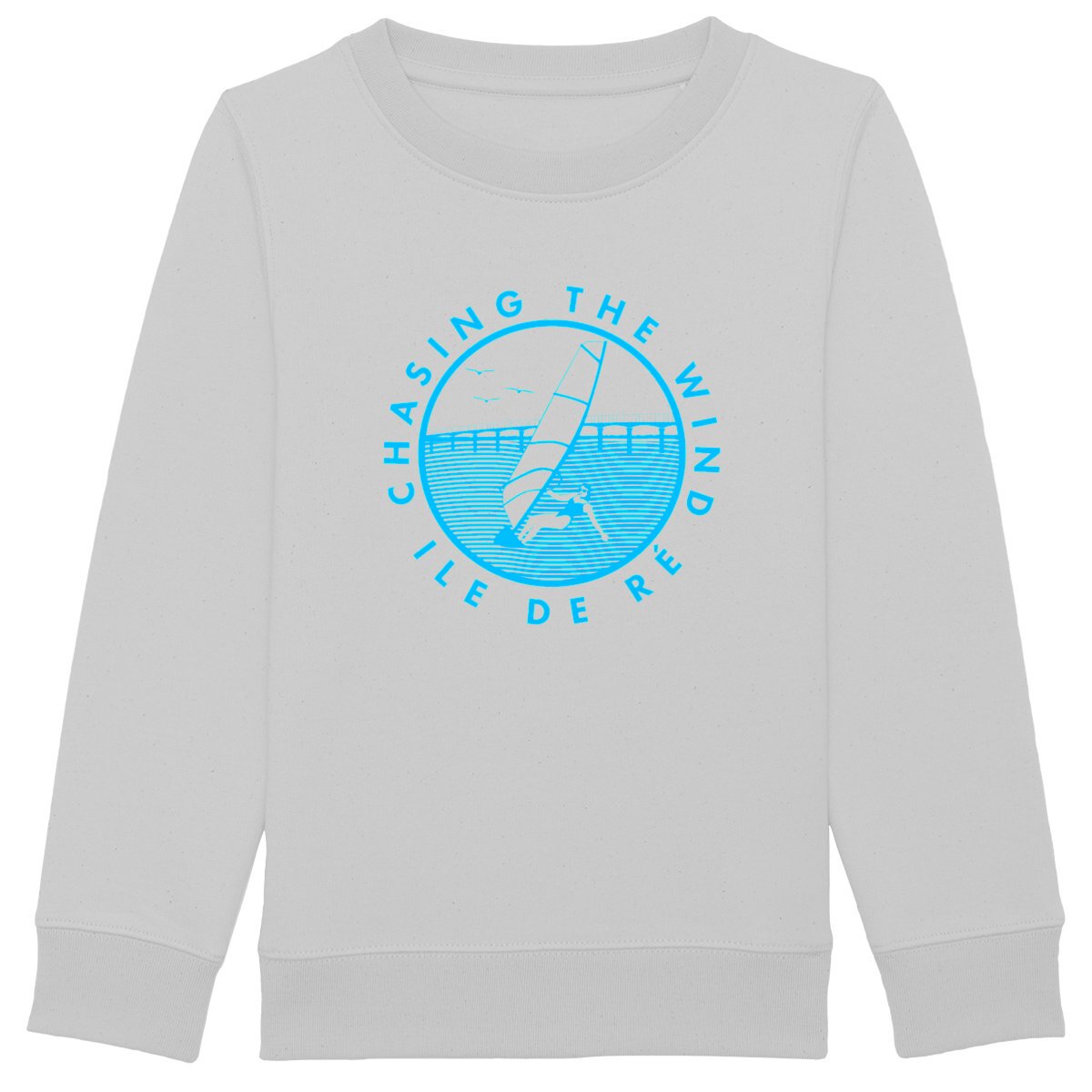Sweatshirt Enfant - Fille - Coton Bio - Chasing the wind planche W
