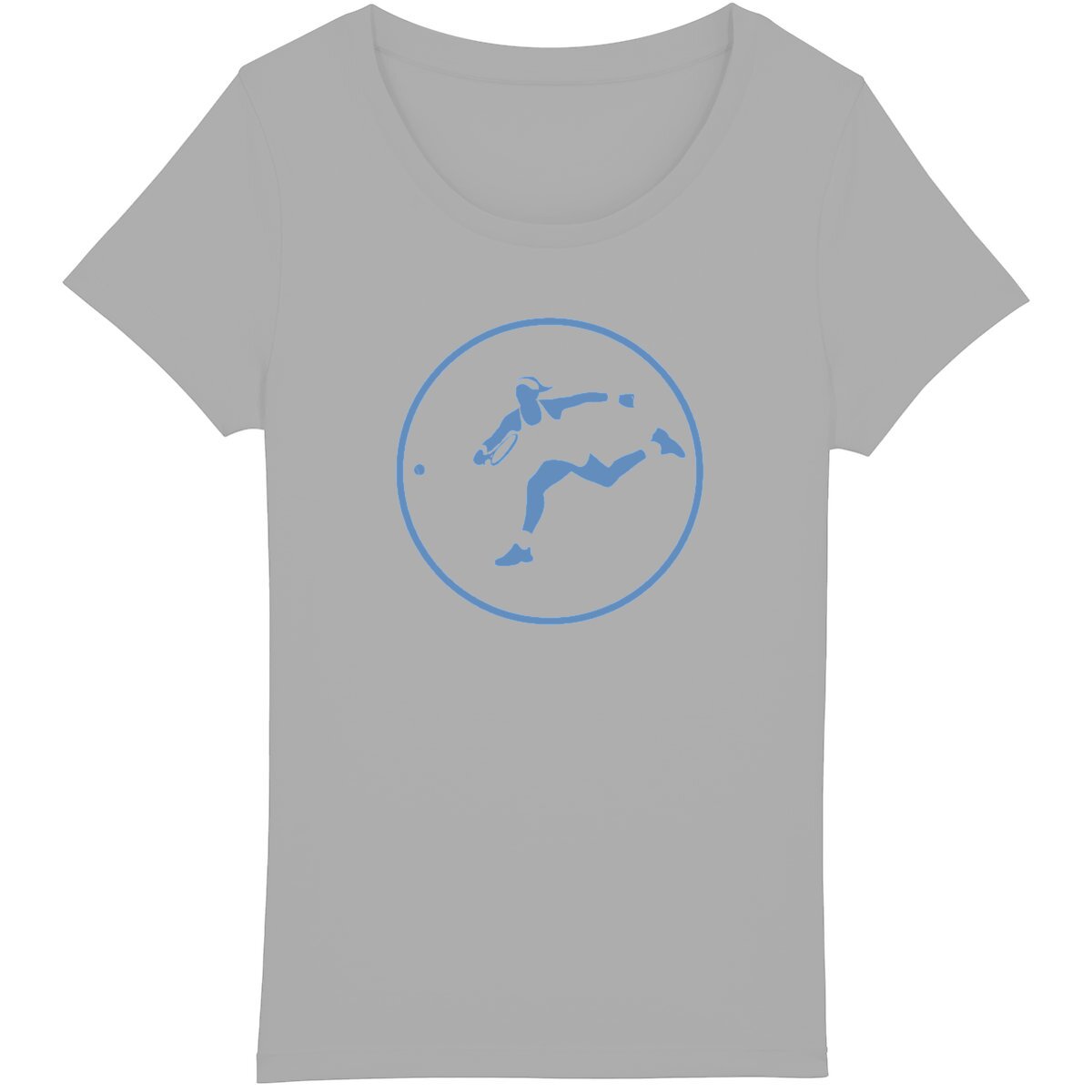 T-shirt Femme - Coupe Classique - 100% Coton BIO - Tennis W