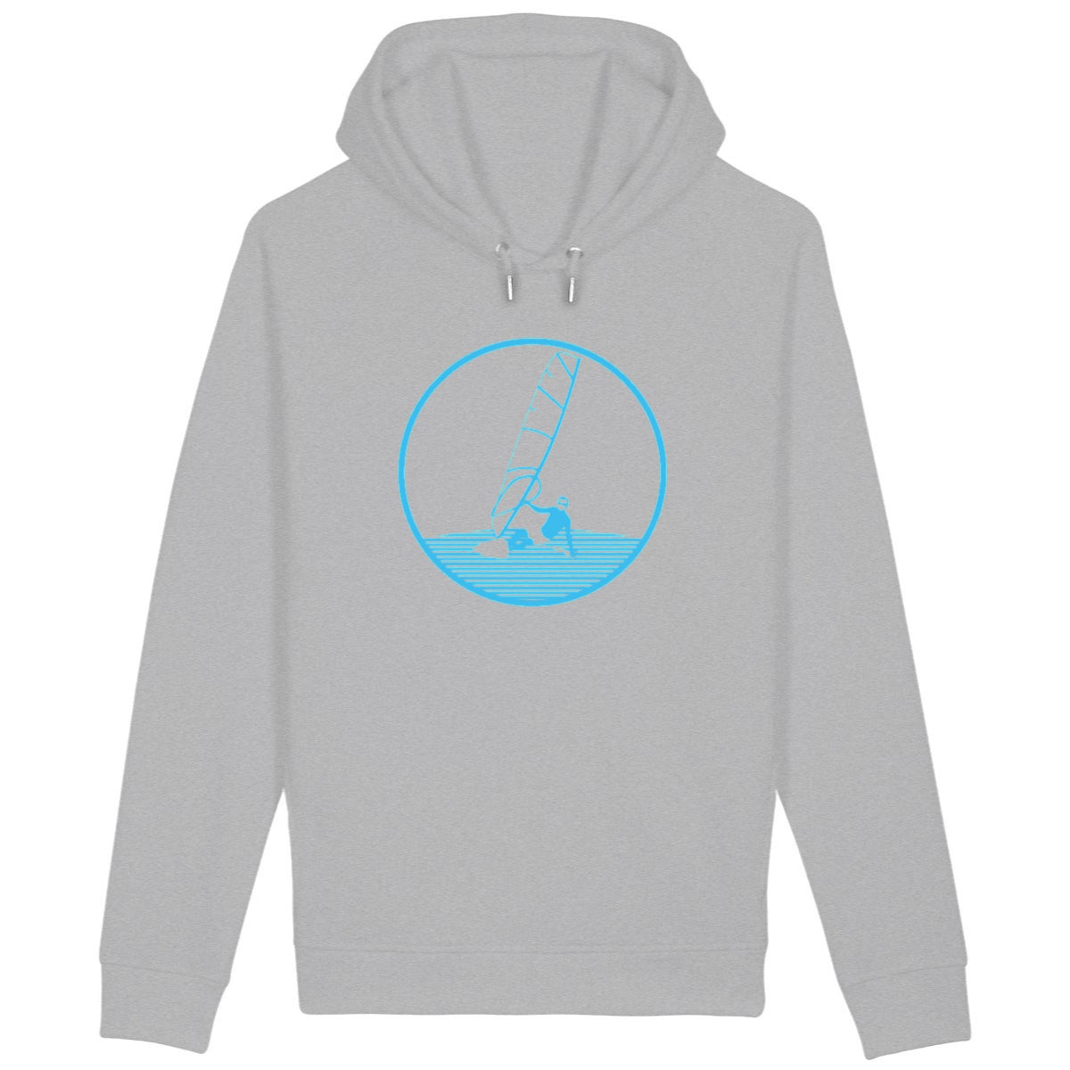 Sweatshirt à capuche Homme - Poches latérales - Coton BIO - Funboard H