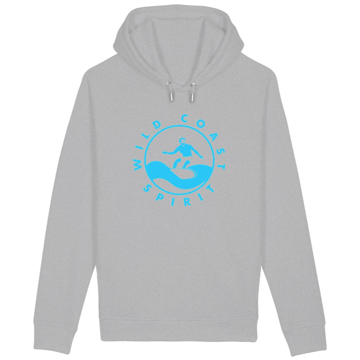 Sweatshirt à capuche Homme - Poches latérales - Coton BIO - Bertrand surf