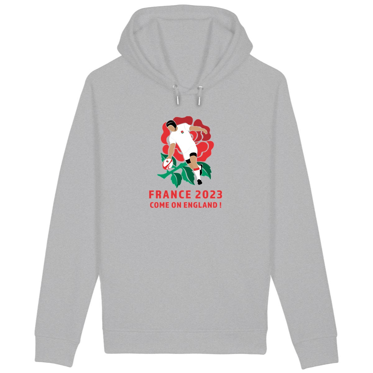 Sweatshirt à capuche Homme - Poches latérales - Coton BIO - Angleterre