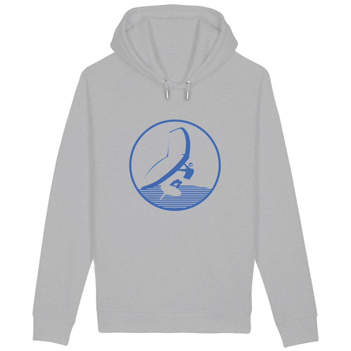 Sweatshirt à capuche Homme - Poches Latérales - Coton BIO - Wingfoil H