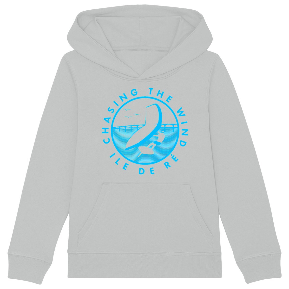 Sweatshirt à capuche Enfant - Garçon - Poche Kangourou - Coton BIO - Chasing the wind H