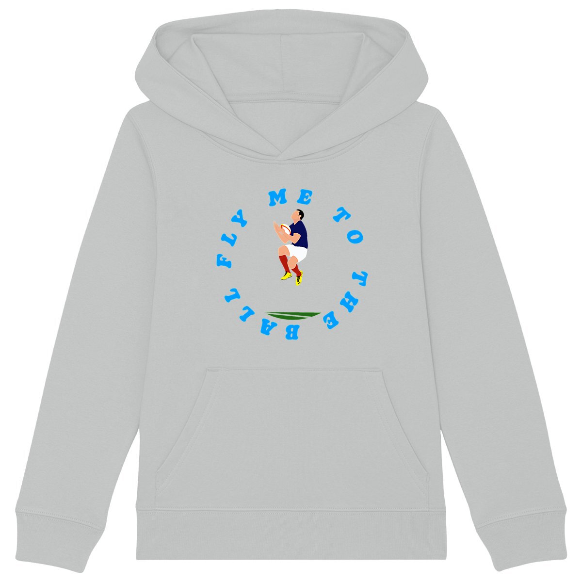 Sweatshirt à capuche Enfant - Garçon - Coton BIO - Fly me to the ball