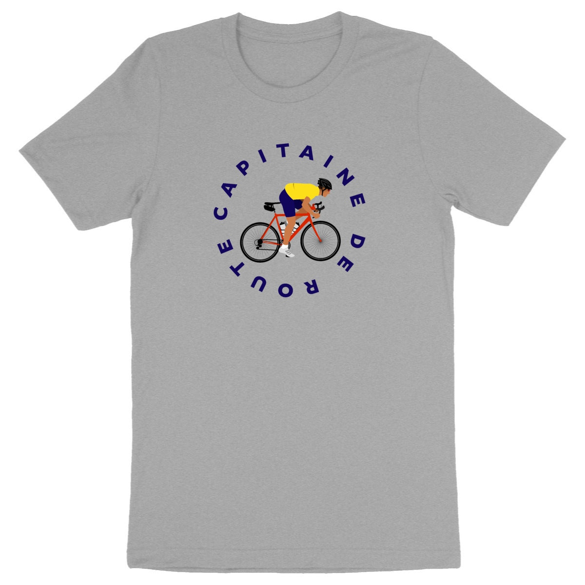 T-shirt Homme - Épais - 100% coton Bio - Vélo de route