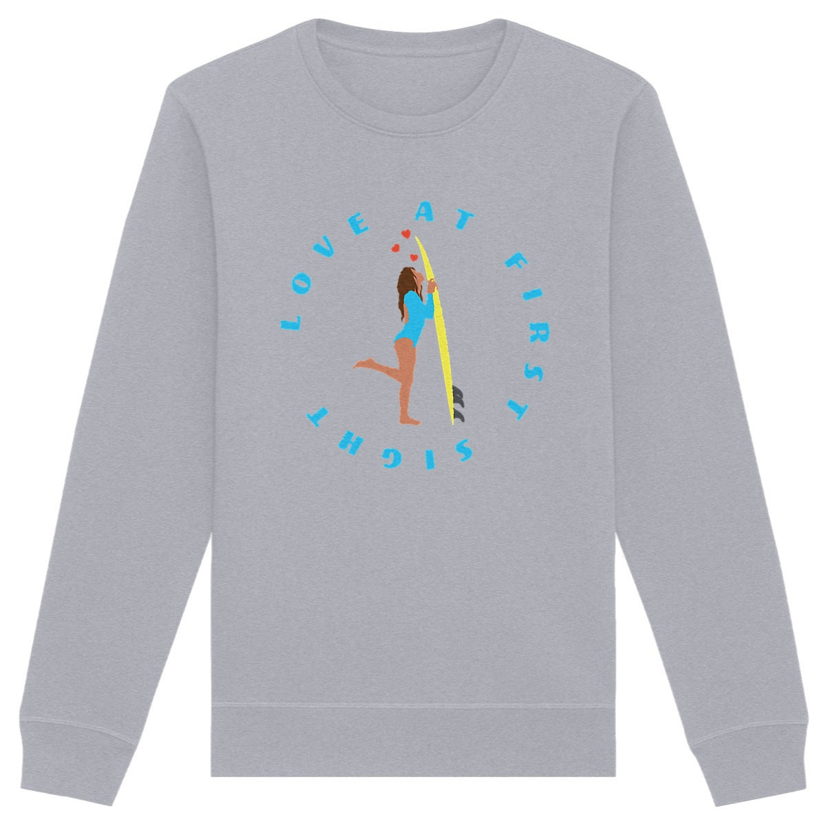 Sweatshirt Femme - Léger - Coton BIO - Love at first sight