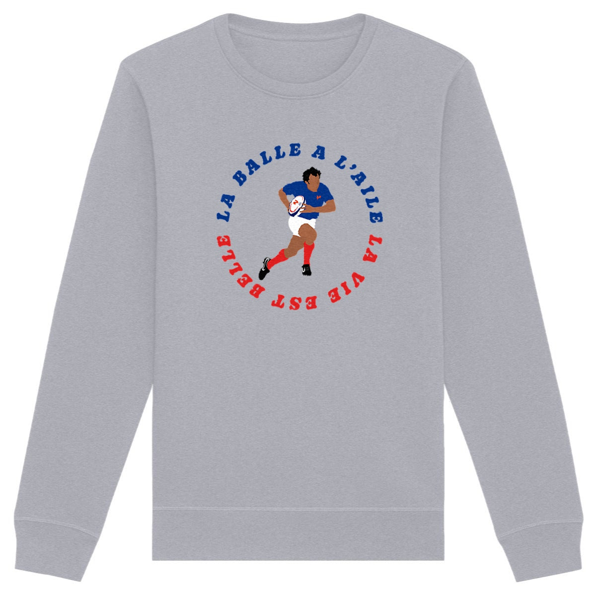 Sweatshirt Homme - Léger - Coton BIO - La balle à l'aile
