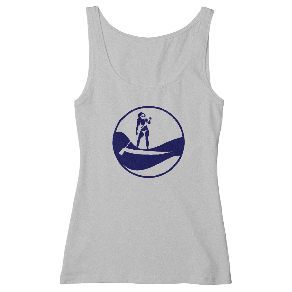 Débardeur Femme - Cintré - 100% Coton BIO - Stand Up Paddle W