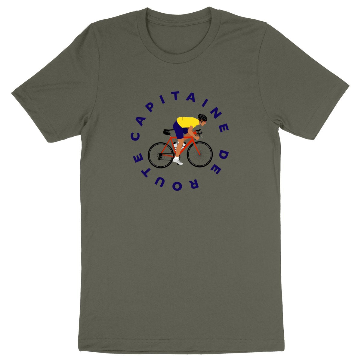 T-shirt Homme Léger - 100% Coton BIO - Vélo de course