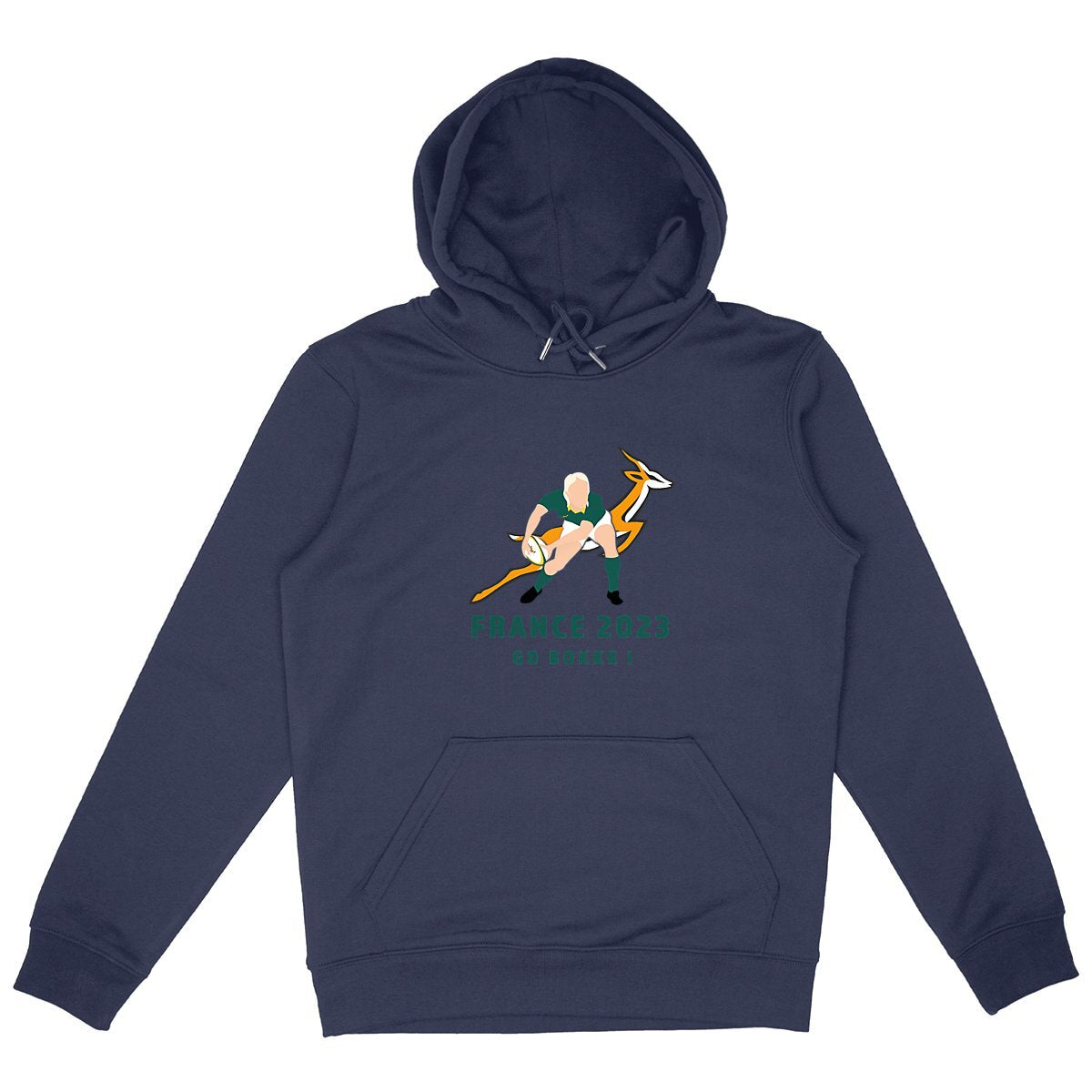 Sweatshirt à capuche Homme - Poche Kangourou - Springboks