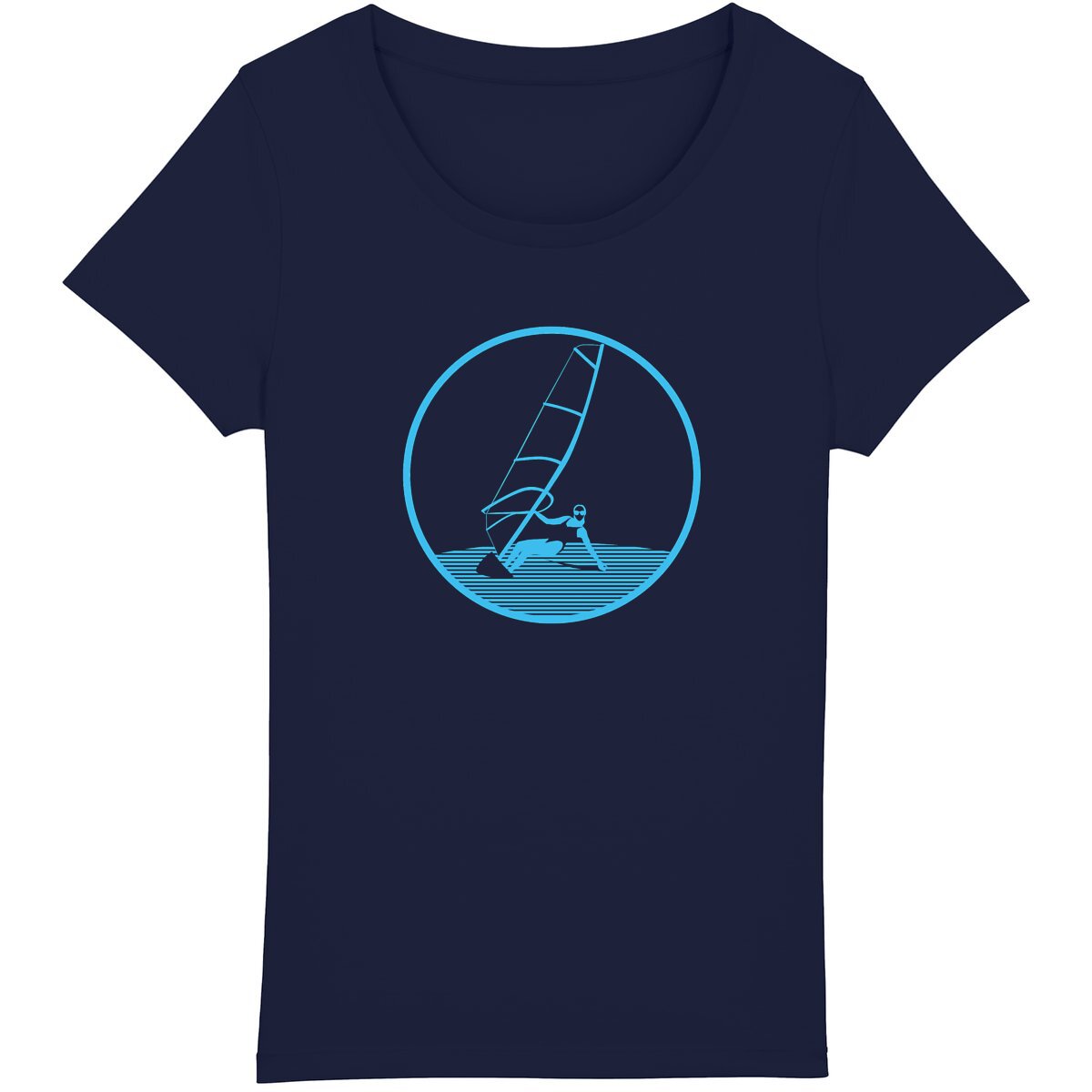 T-shirt Femme - Coupe Classique - 100% Coton BIO- Funboard W