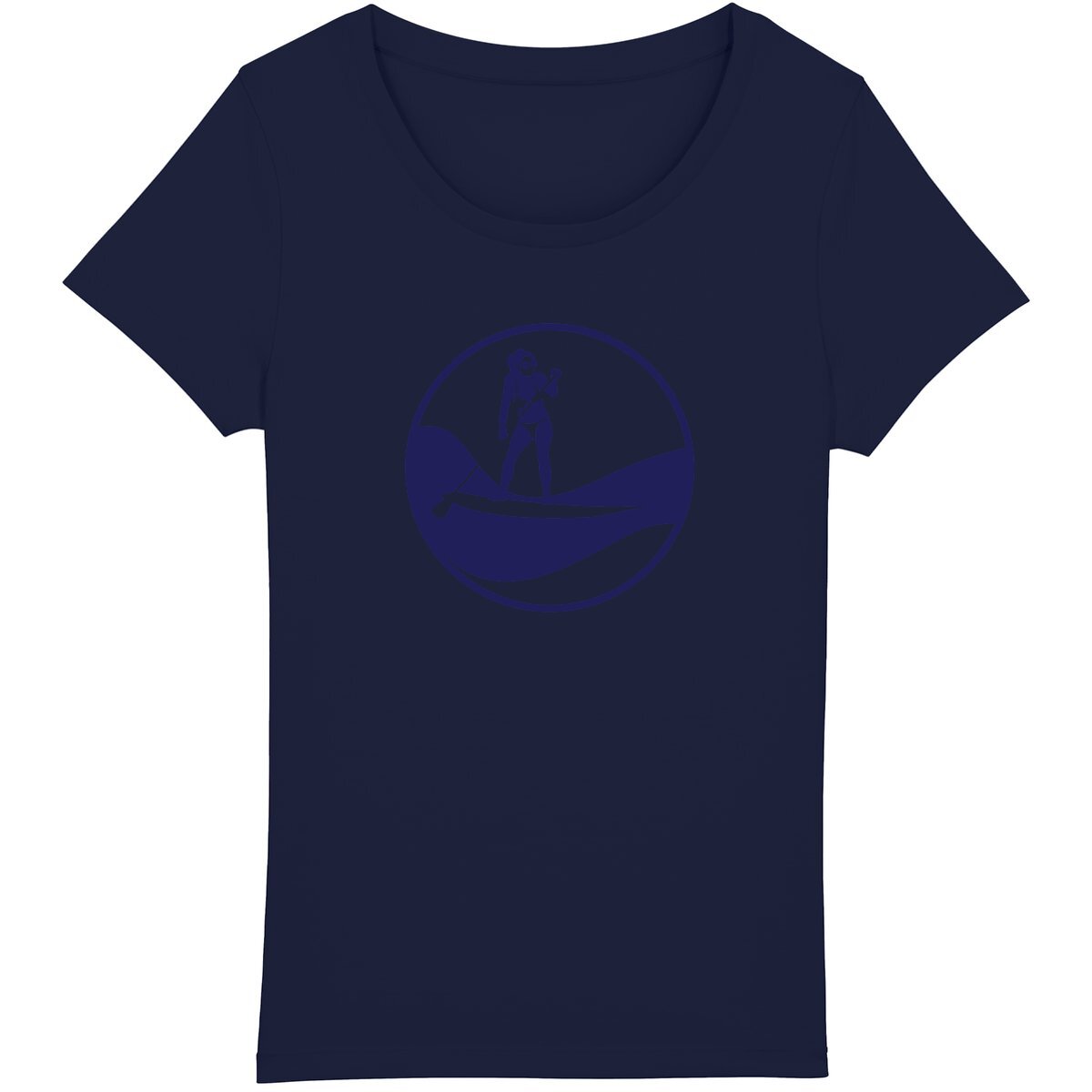 T-shirt Femme - Coupe Classique - 100% Coton BIO - Stand Up Paddle W