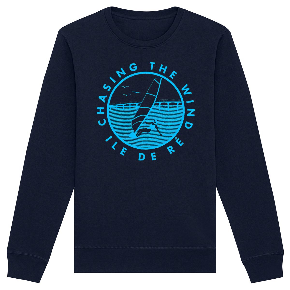 Sweatshirt Femme - Léger - Coton BIO - Chasing the wind planche W